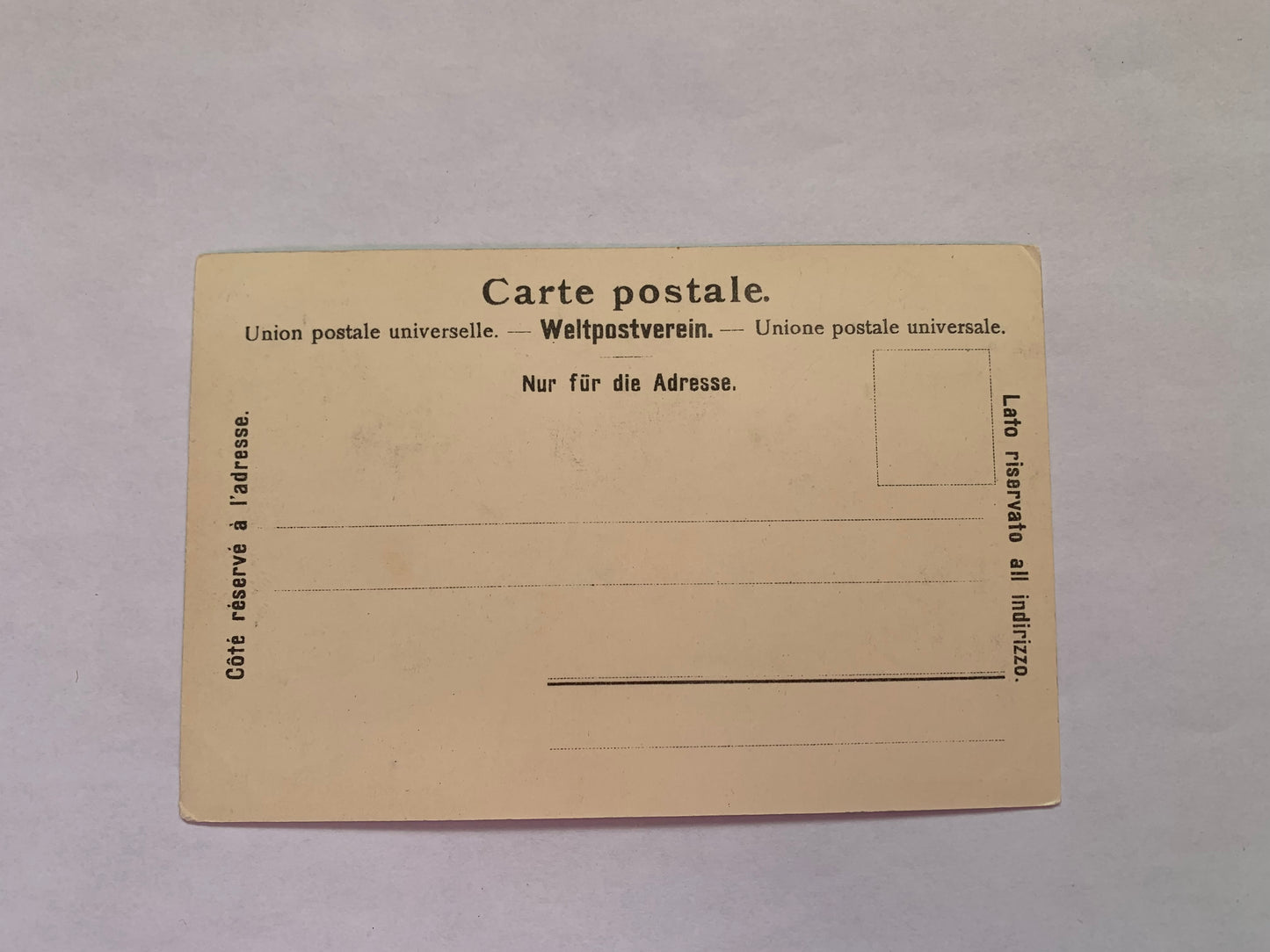 Old postcard - Antique postcard - Brünig railway near Lungern - Switzerland - Carte Postale - early 1900s - Unused