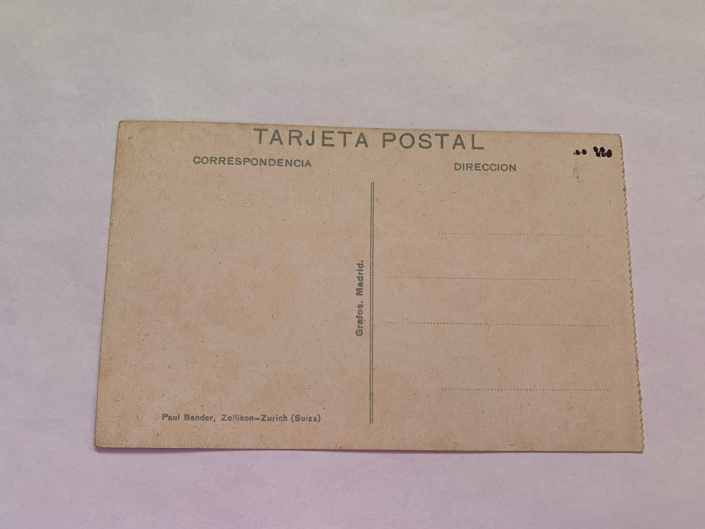 Old postcard - Antique postcard - MADRID - Spain - Palacio Real Plaza de la Armetia - Royal Palace of Madrid - Carte Postale - early 1900s - Unused