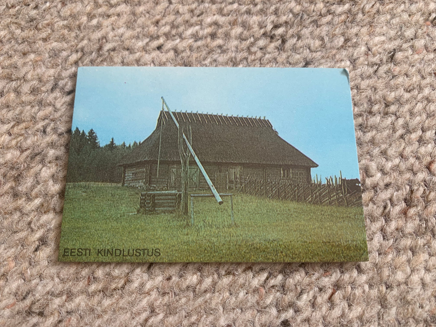 Set of 3 Estonian Soviet-time pocket calendars - Insurance advertisement pocket calendars for the year 1990