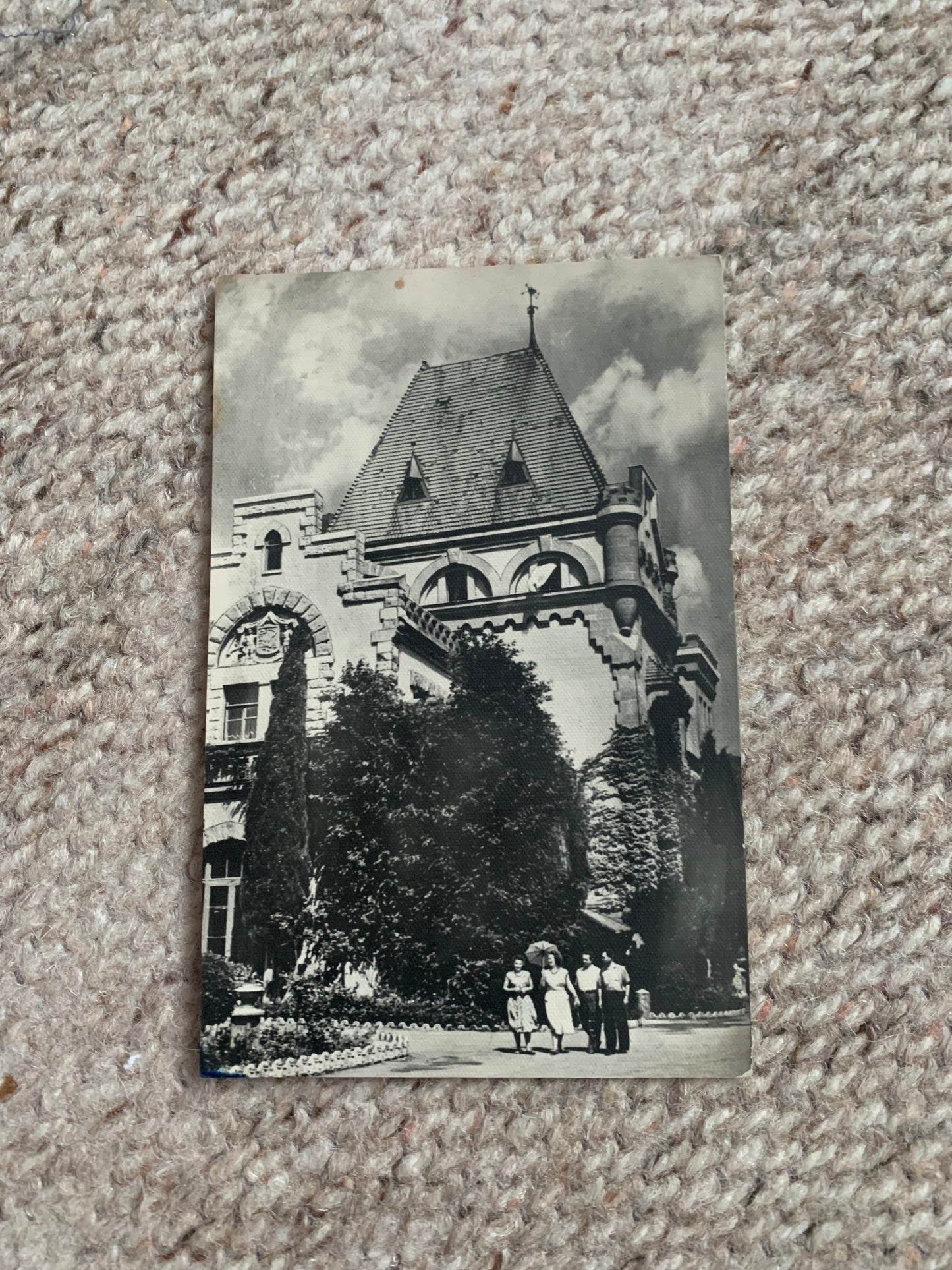 Soviet-time postcard for collecting - USSR view card - Crimea - Alushta - Sanatorium Ures - 1963 - postally unused