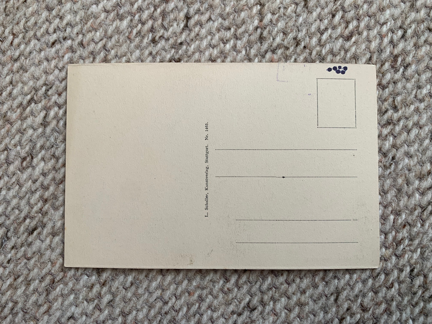 Old postcard - Antique postcard - GERMANY - Stuttgart - Marktplatz - Market Square - Carte Postale - Early 1900's - Unused