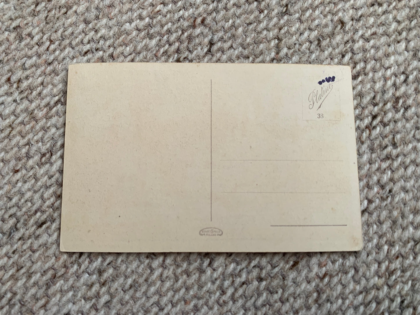 Old postcard - Antique postcard - SICILY - ITALY - PALERMO - Fontana Pretoria - Carte Postale - Early 1900's - Unused