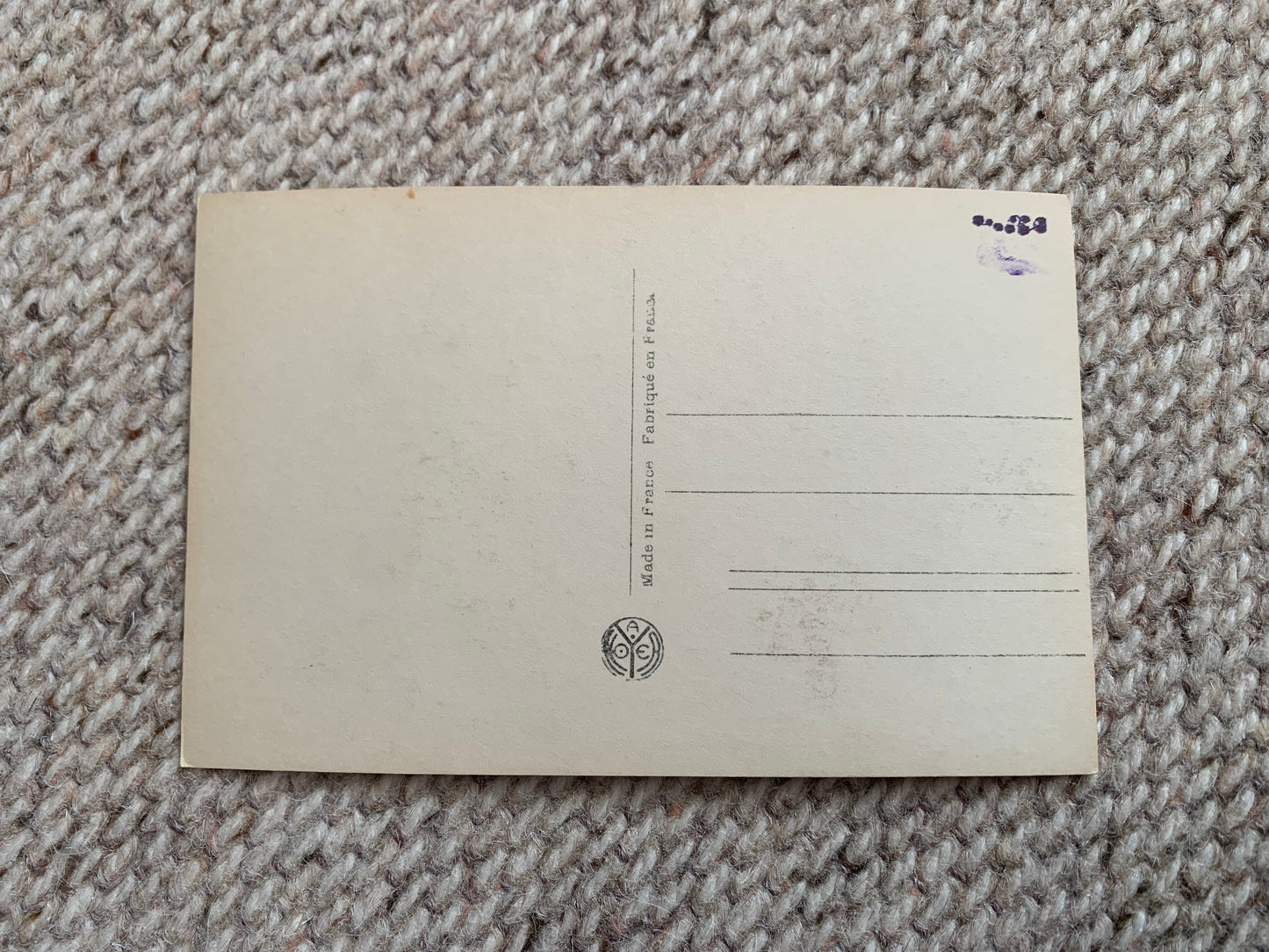 Old postcard - Antique postcard - FRANCE - PALACE OF VERSAILLES - CASTLE AND STATUE OF LOUIS XIV - Carte Postale - Early 1900's - Unused