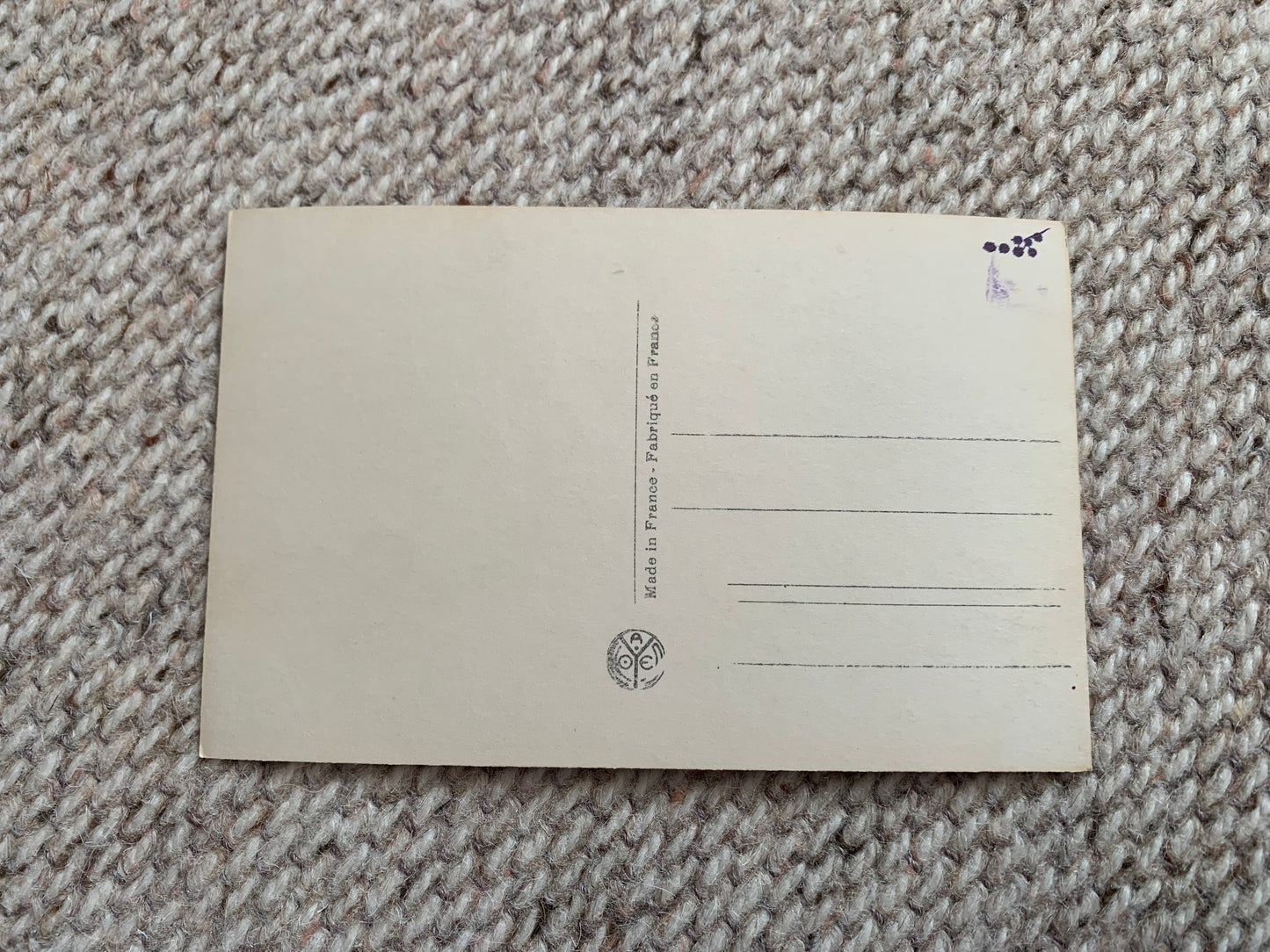 Old postcard - Antique postcard - FRANCE - PALACE OF VERSAILLES - STATUE OF LOUIS XIV - Carte Postale - Early 1900's - Unused