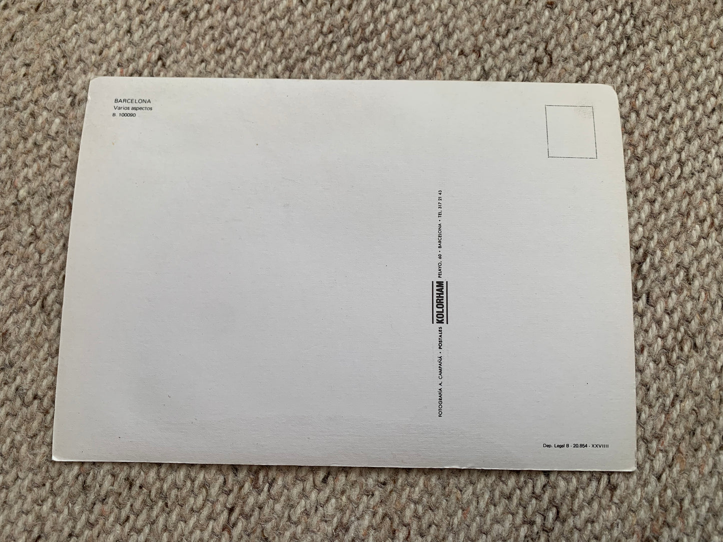 Spain postcard - BARCELONA views - Varios aspectos - 2000's - unused