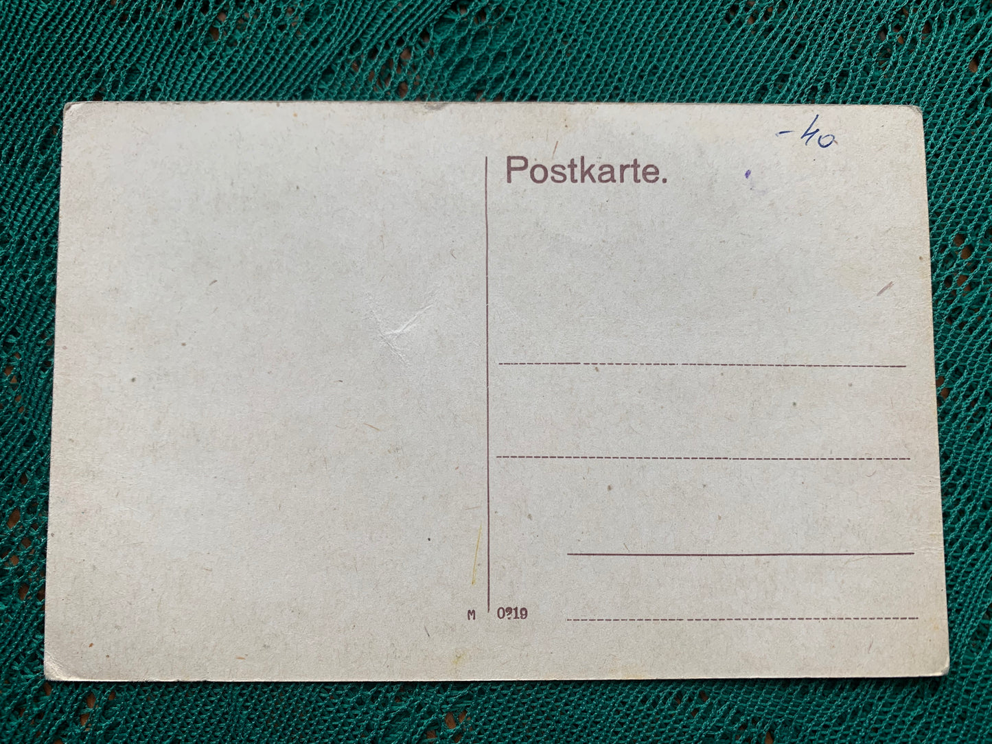 Old postcard - Neubrandenburg - Villenpartie „An der Linde" - Germany - early 1900's