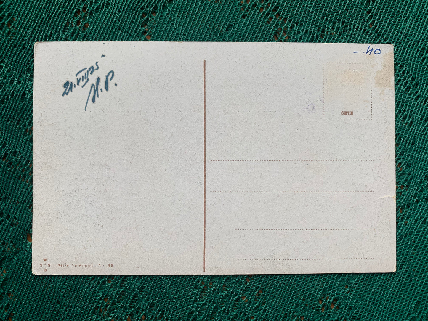 Old postcard - Antique postcard - BERLIN - Anhalter Bahnhof - Railway Station - Germany - early 1900's