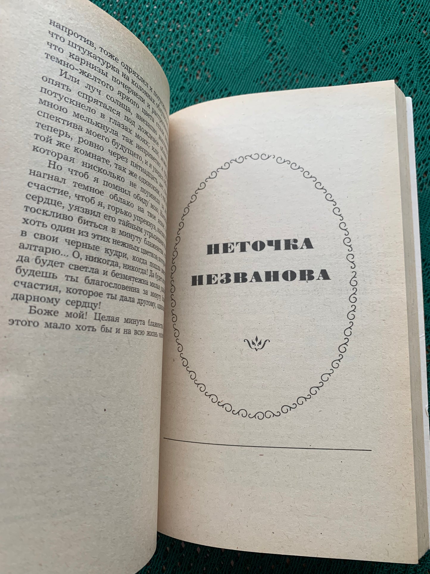 Vintage book - Russian Literature - Fyodor Dostoevsky - 1982
