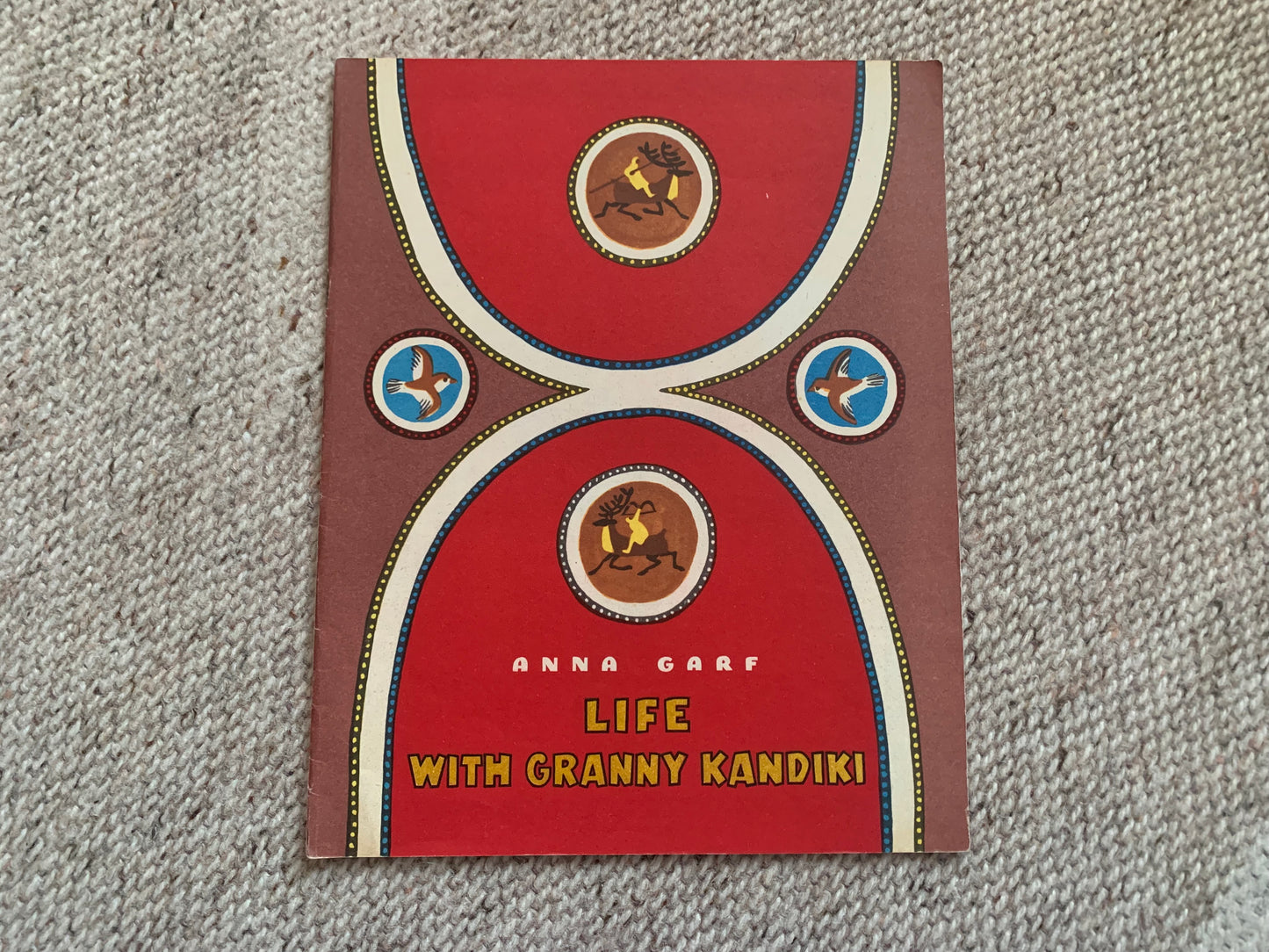 Vintage Russian Children's Book from Soviet Era in English - LIFE WITH GRANNY KANDIKI - Made in USSR 1978 - Lovely illustrations