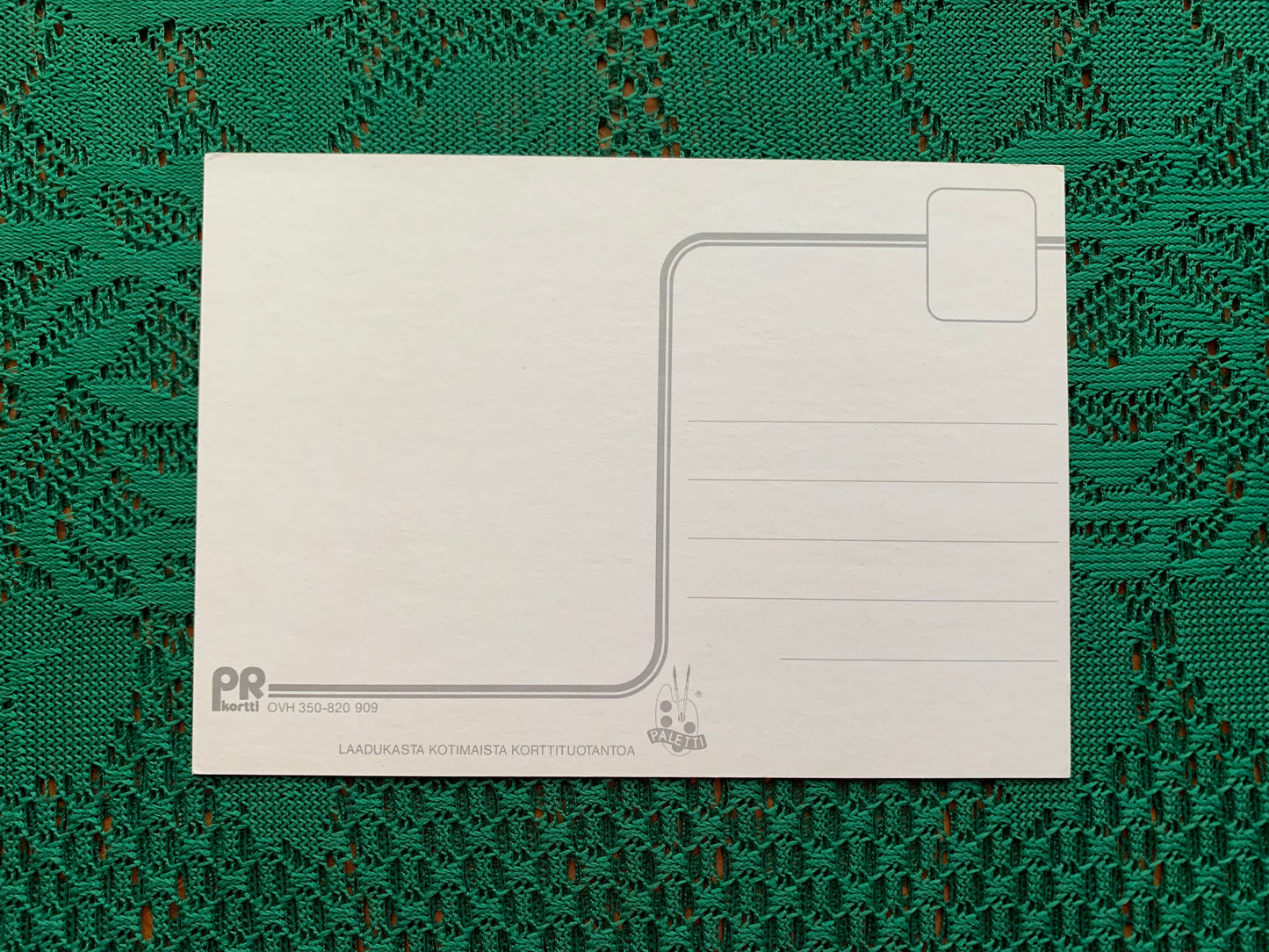 Finnish art postcard with cats - Printed in Finland - Text in Finnish. "Where do you hide yourself?" - unused