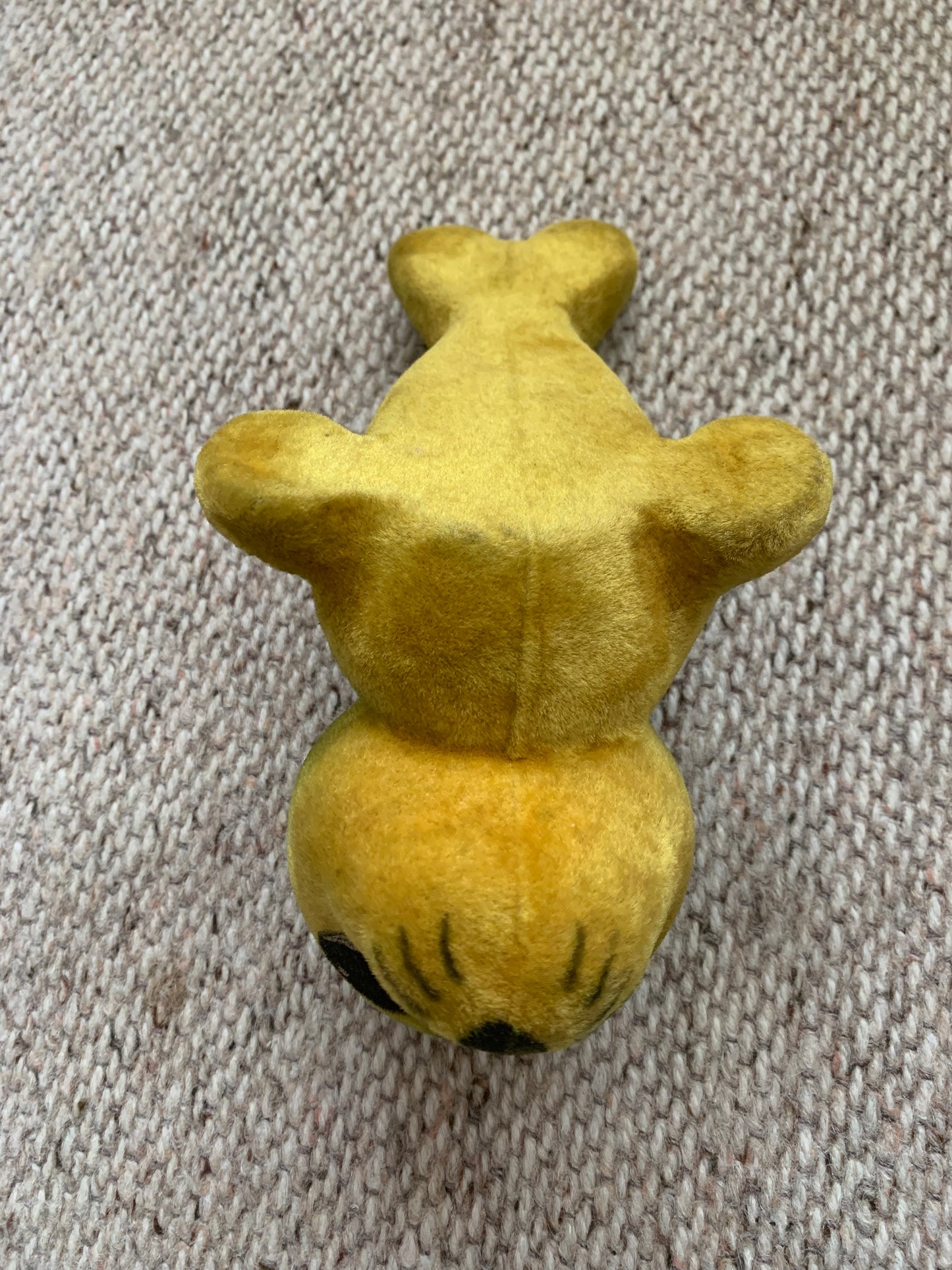 Collectible vintage plush toy from USSR - 1970s polymer soft toy SEAL - Soviet time souvenir