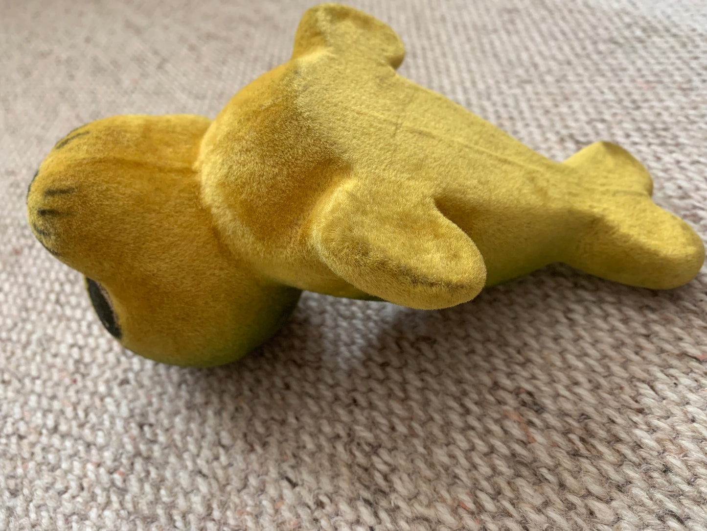 Collectible vintage plush toy from USSR - 1970s polymer soft toy SEAL - Soviet time souvenir