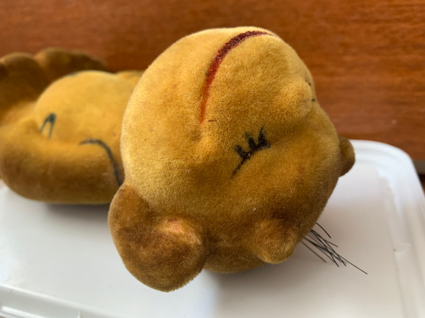 Collectible vintage plush toy from USSR - 1970s polymer soft toy CUTE MONKEY - Soviet time souvenir