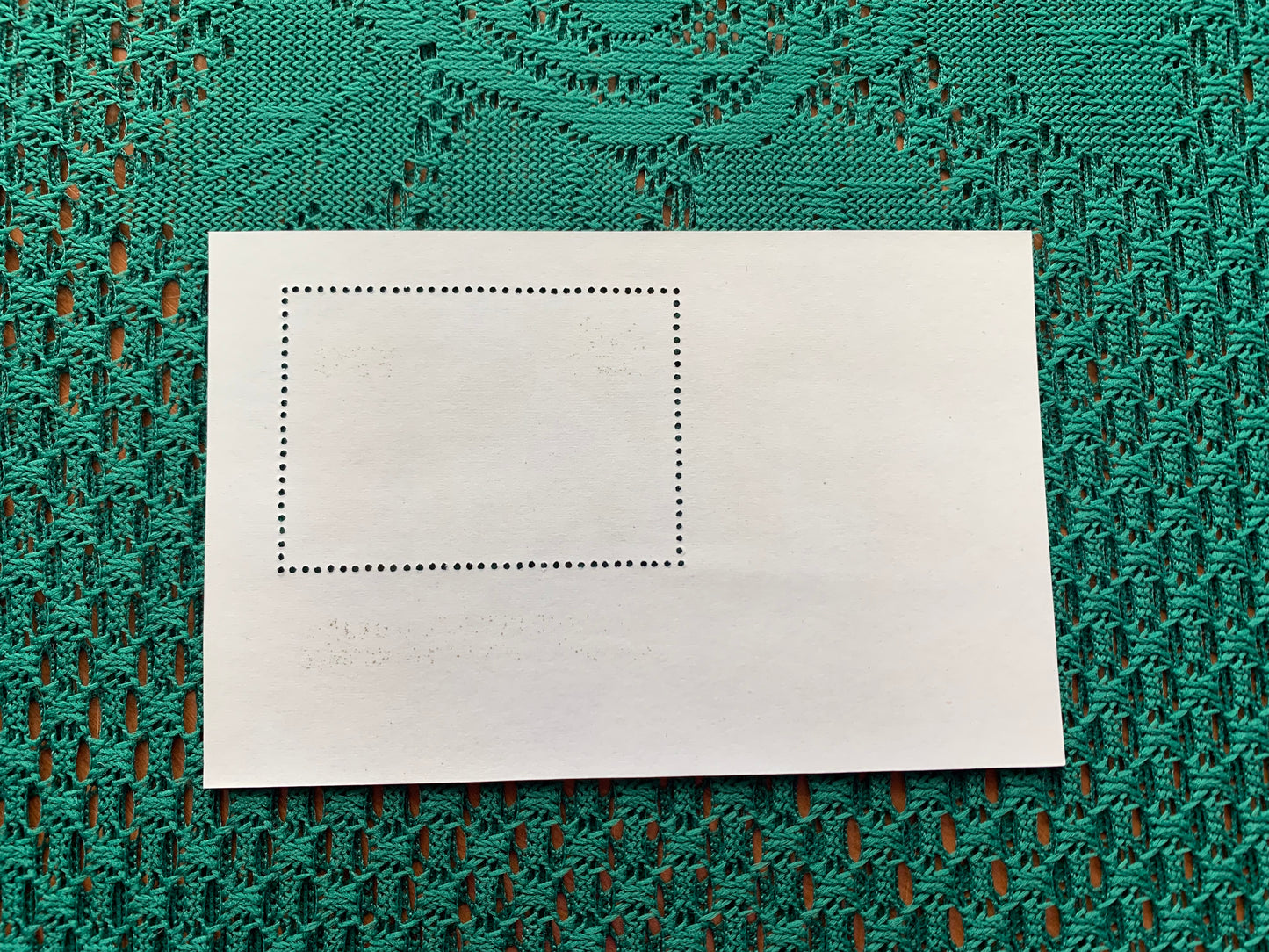 USSR space postage stamp - 1980 - unused