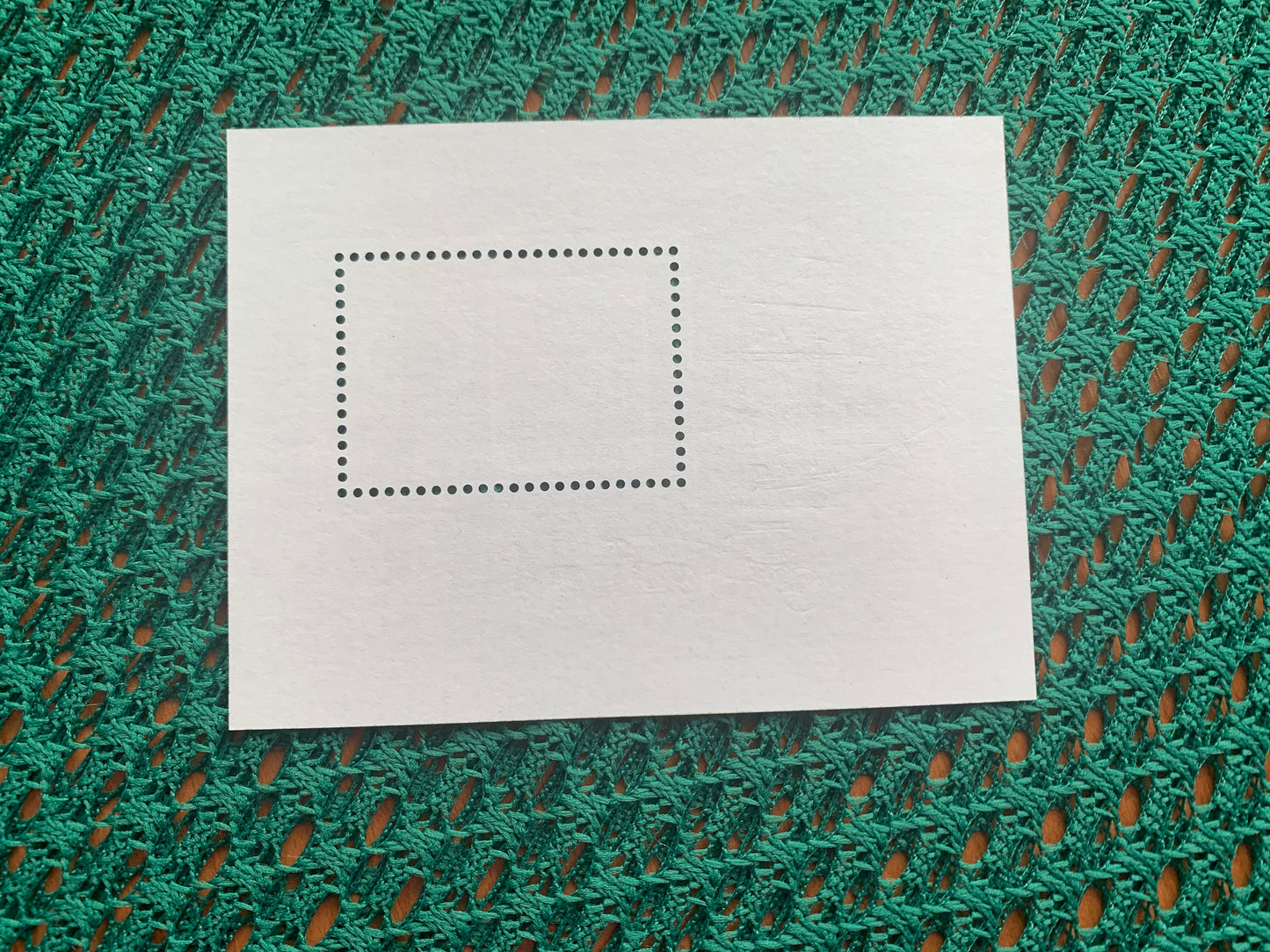 150 years of the WORLD'S FIRST POSTAL STAMP - 1990 - unused