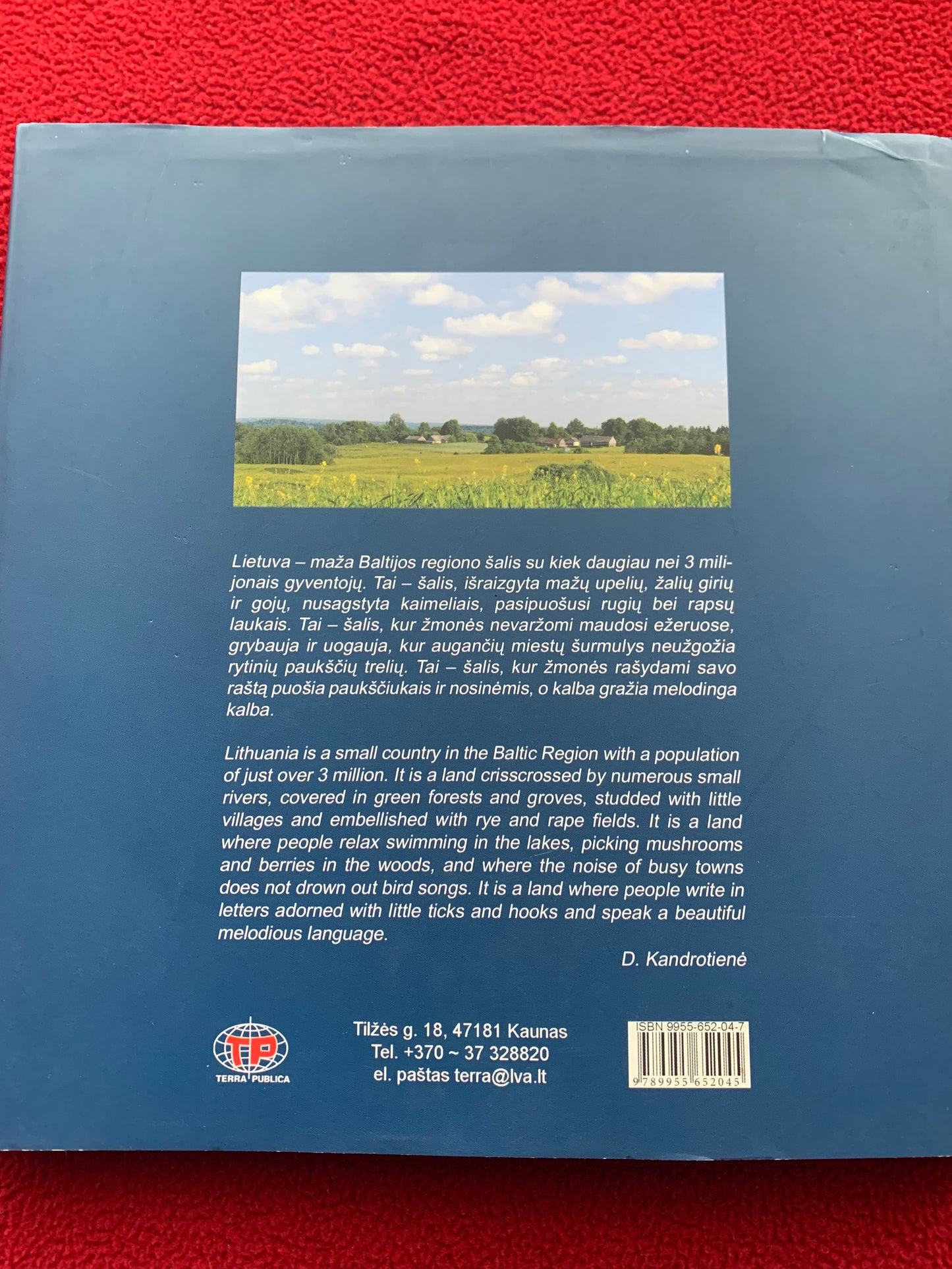 Reference book "LIETUVA" - LITHUANIA - Info and Picture Book - 2007