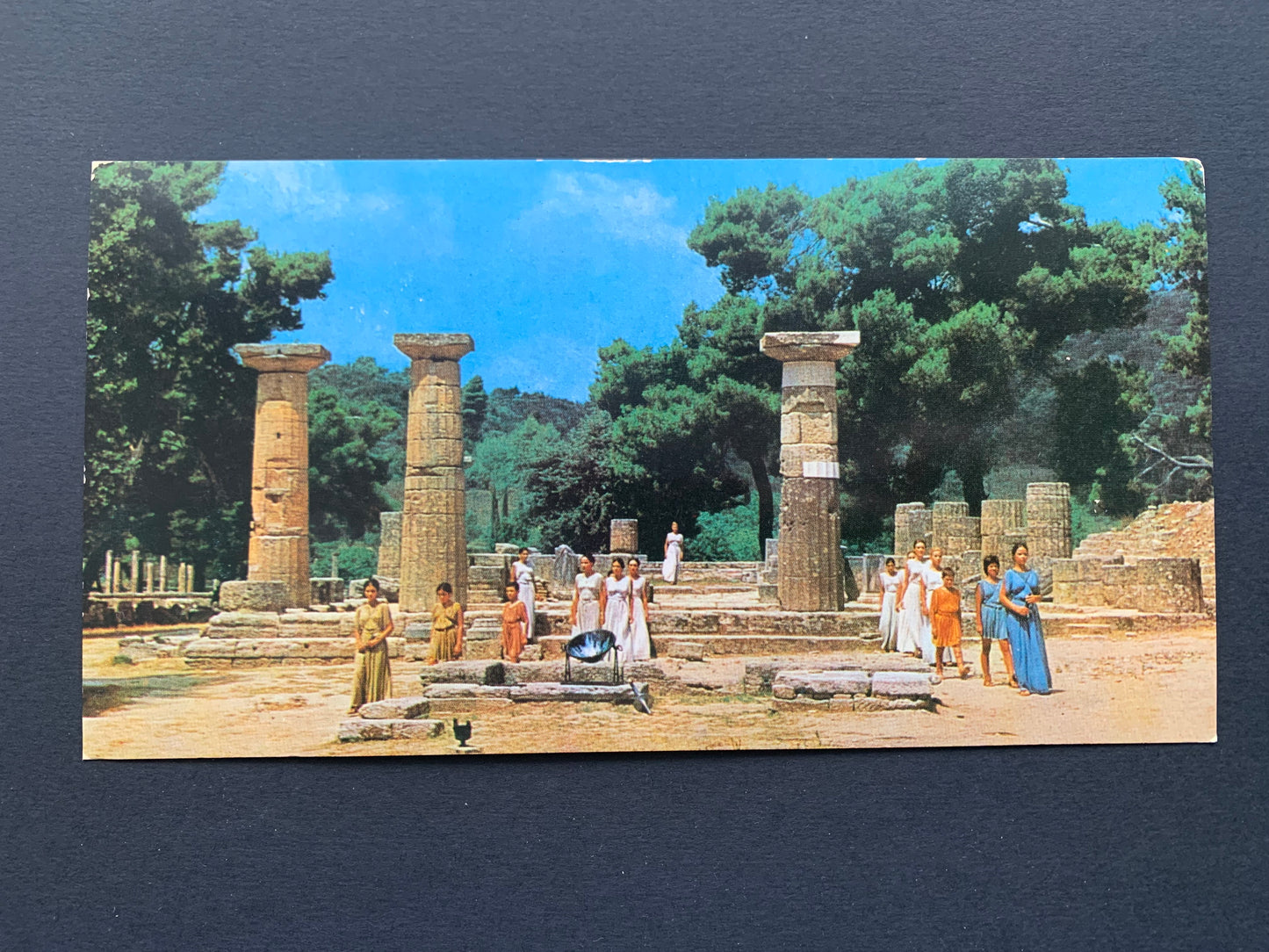 Vintage GREECE - ATHENS postcard - Postcrossing viewcard - 1980s - unused