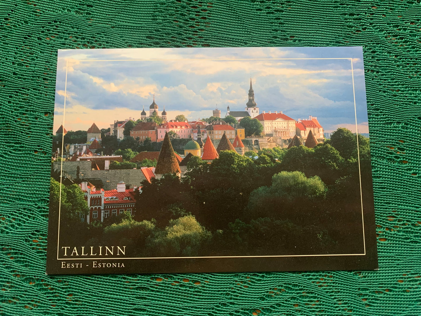 Set of 3 Tallinn Estonia postcards - 2000's - unused