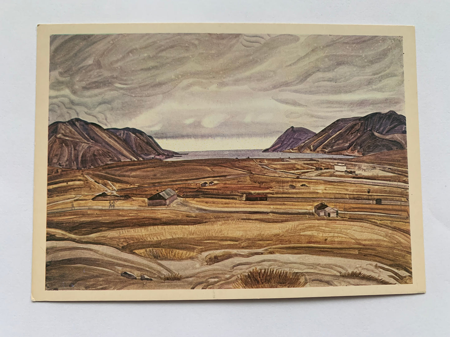 Soviet art postcards - Nature view cards - Artist G.EFIMOCHKIN - 1982 - unused