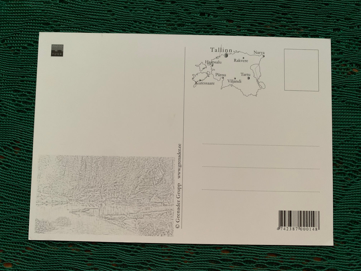 ESTONIA postcard for collecting or post crossing - Views of Estonian nature - 2000's - unused
