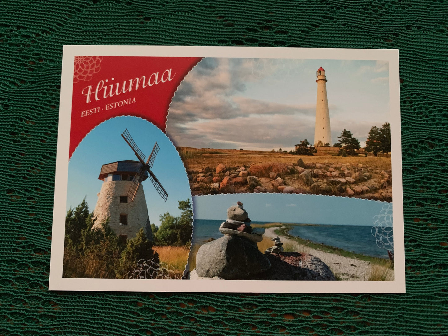 ESTONIA postcard for collecting or post crossing - Views of Hiiumaa island - 2000's - unused