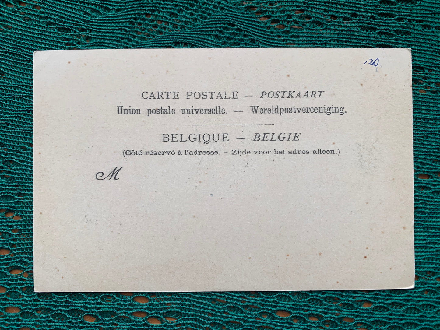 Old postcard - Antique postcard - Bains de Spa in the Belgian city of Spa - Belgium - early 1900s - Unused