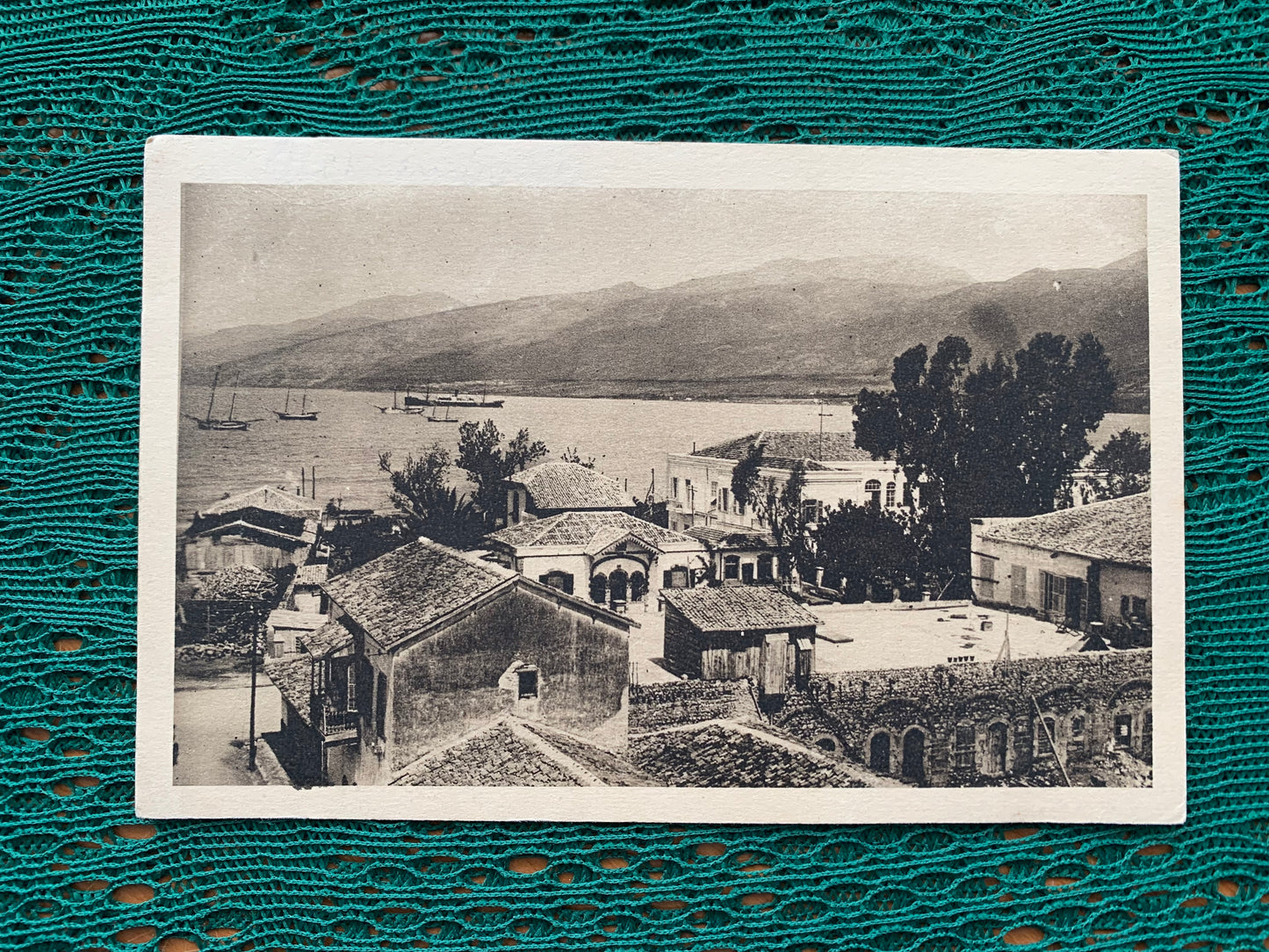 Old postcard - Antique postcard - ALEXANDRETTE - Le Quartier du Konak - Turkey - early 1900s - Unused