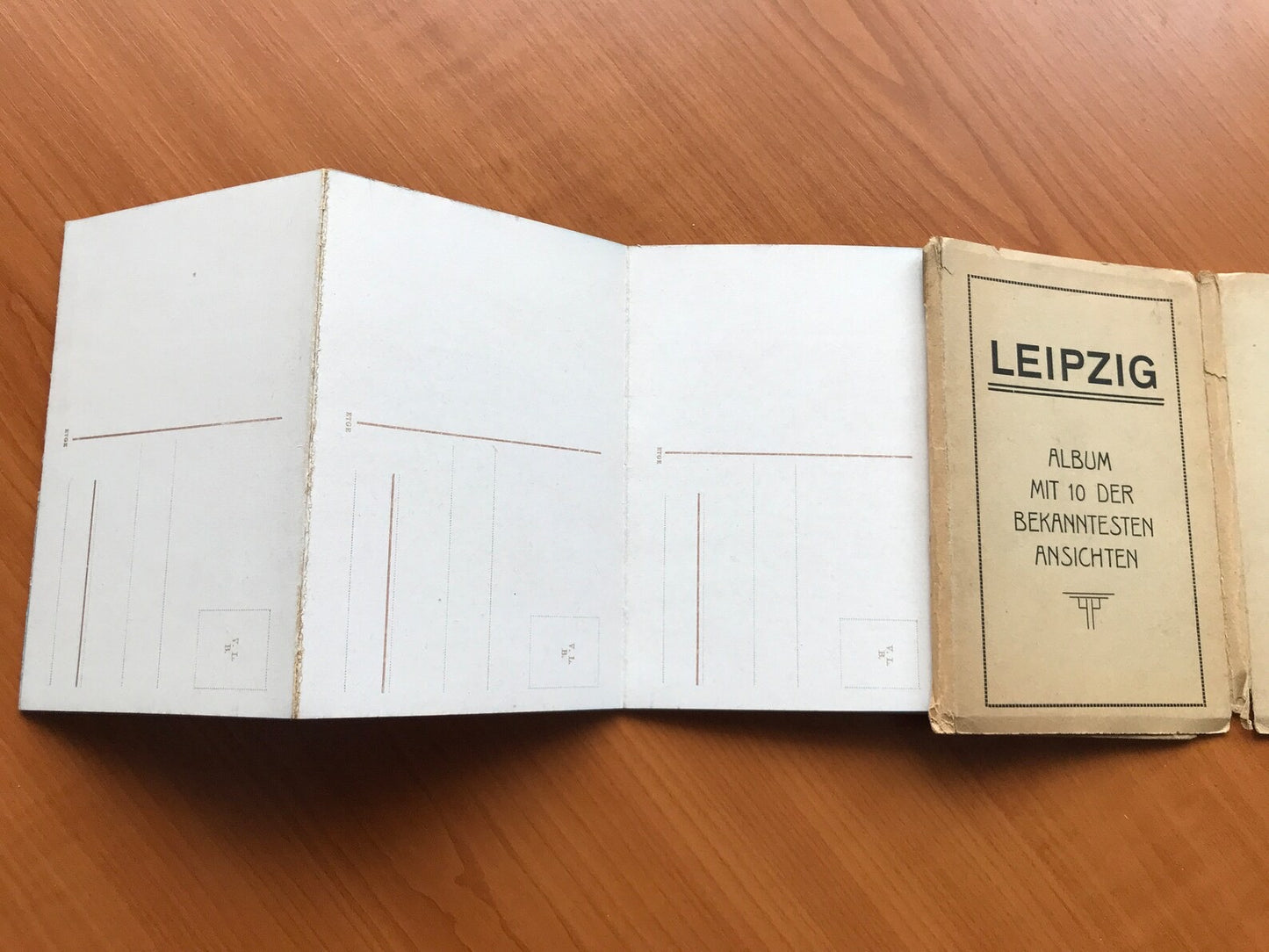 Antique postcards of old Nürnberg/Nuremburg in Germany - Full set of 20 vintage view cards with detachable cover - 1930s - unused postcards