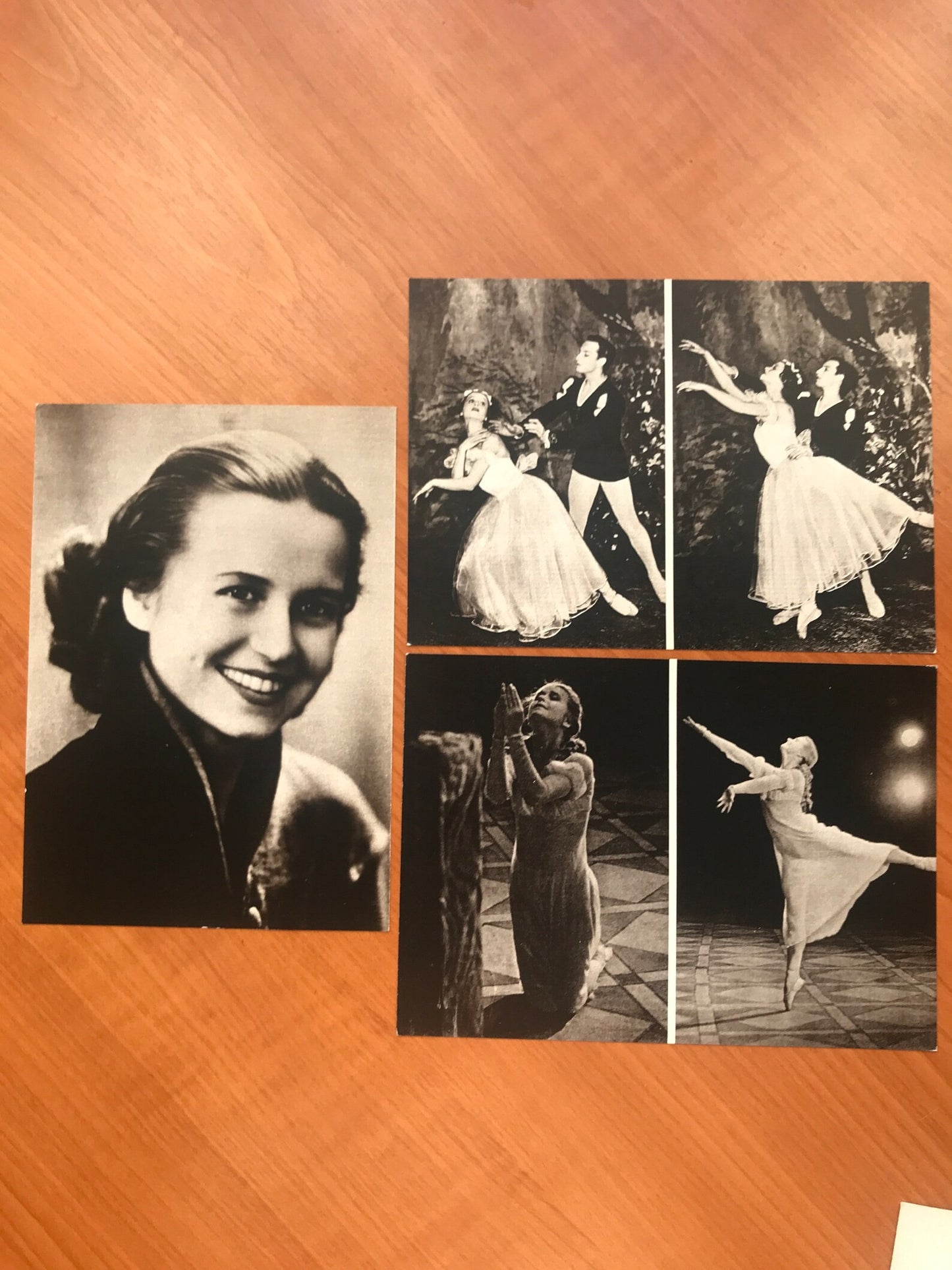 Set of 15 postcards - Estonian Ballet - Prints about Estonian ballet dancer Helmi Puur - Printed in USSR - 1979 - unused