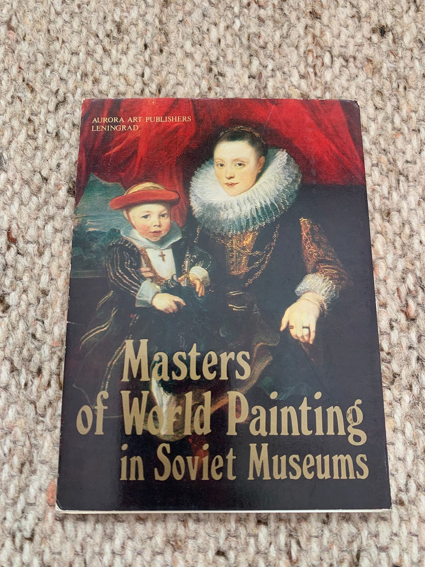 Masters of World Painting in Soviet Museum - 15 Unused Vintage USSR art postcards - Aurora Art Publishers Leningrad