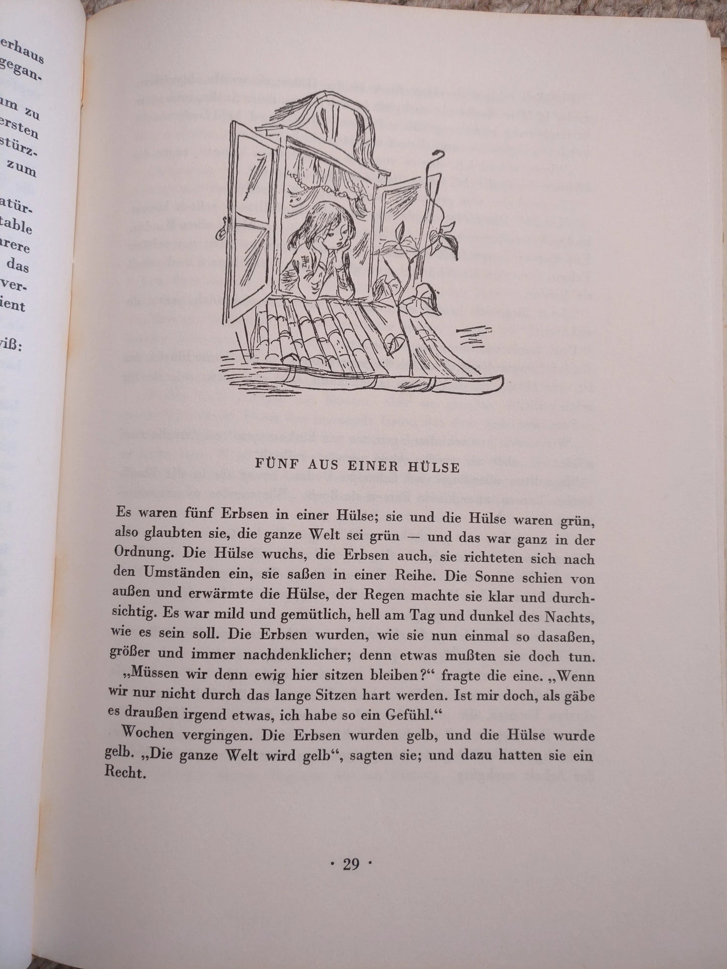 Vintage Children's Book in German - FAIRY-TALES (MÄRCHEN) - Hans Chistian Andersen - gorgeous illustrations - Very Large Book - 1961