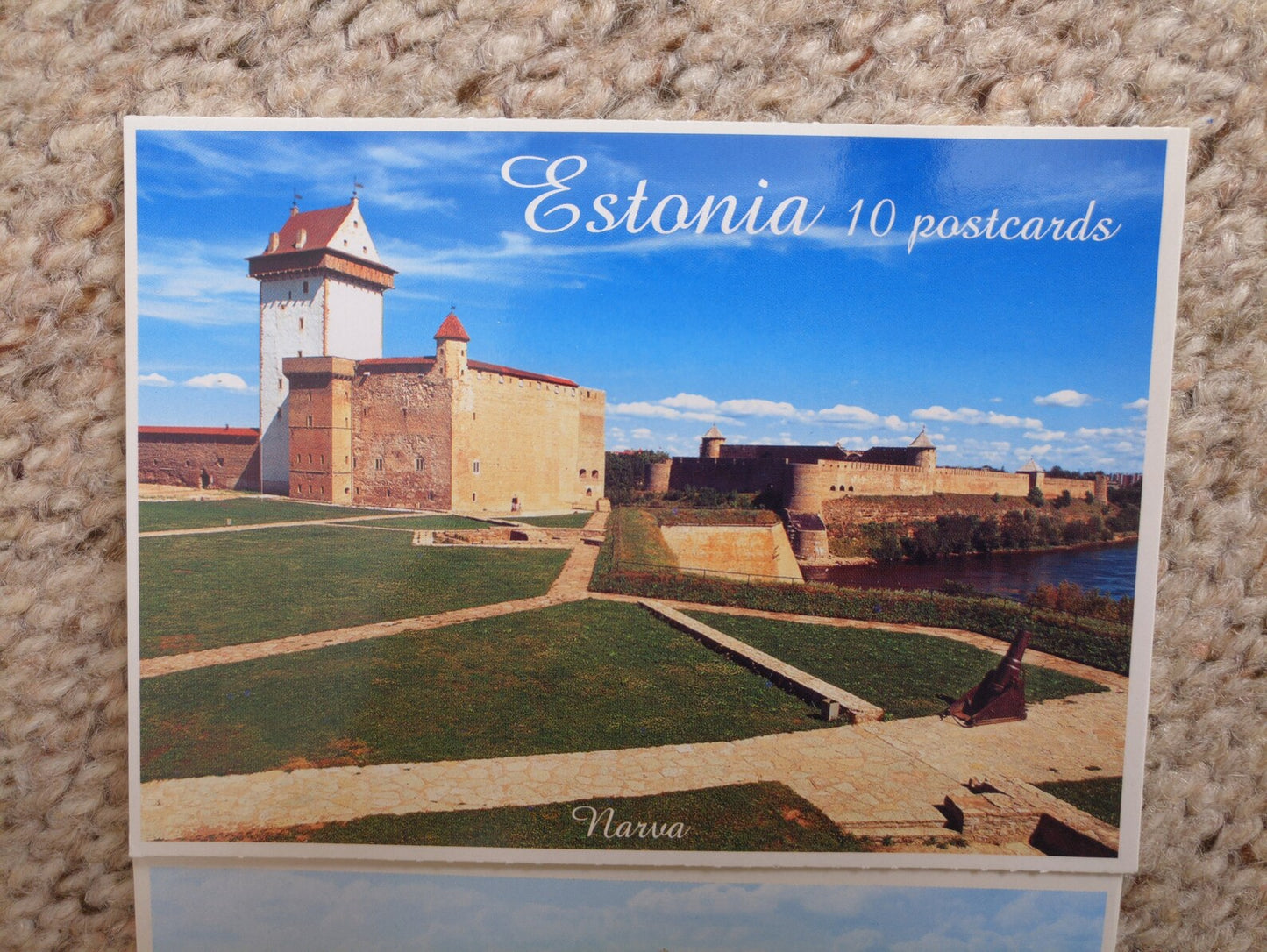 Set of 10 postcards - Estonian cities - 2000's - unused
