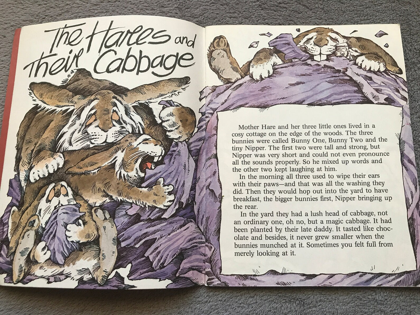 Vintage Children's Book in English - MUMMY'S KISS - 1985