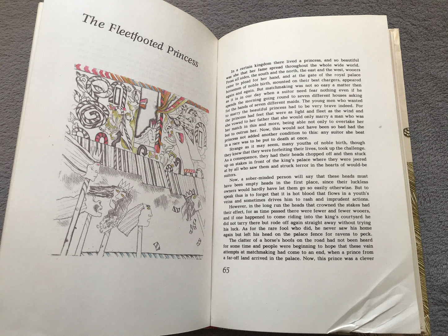 Vintage Children's Book in English - ESTONIAN FAIRY-TALES - 1981
