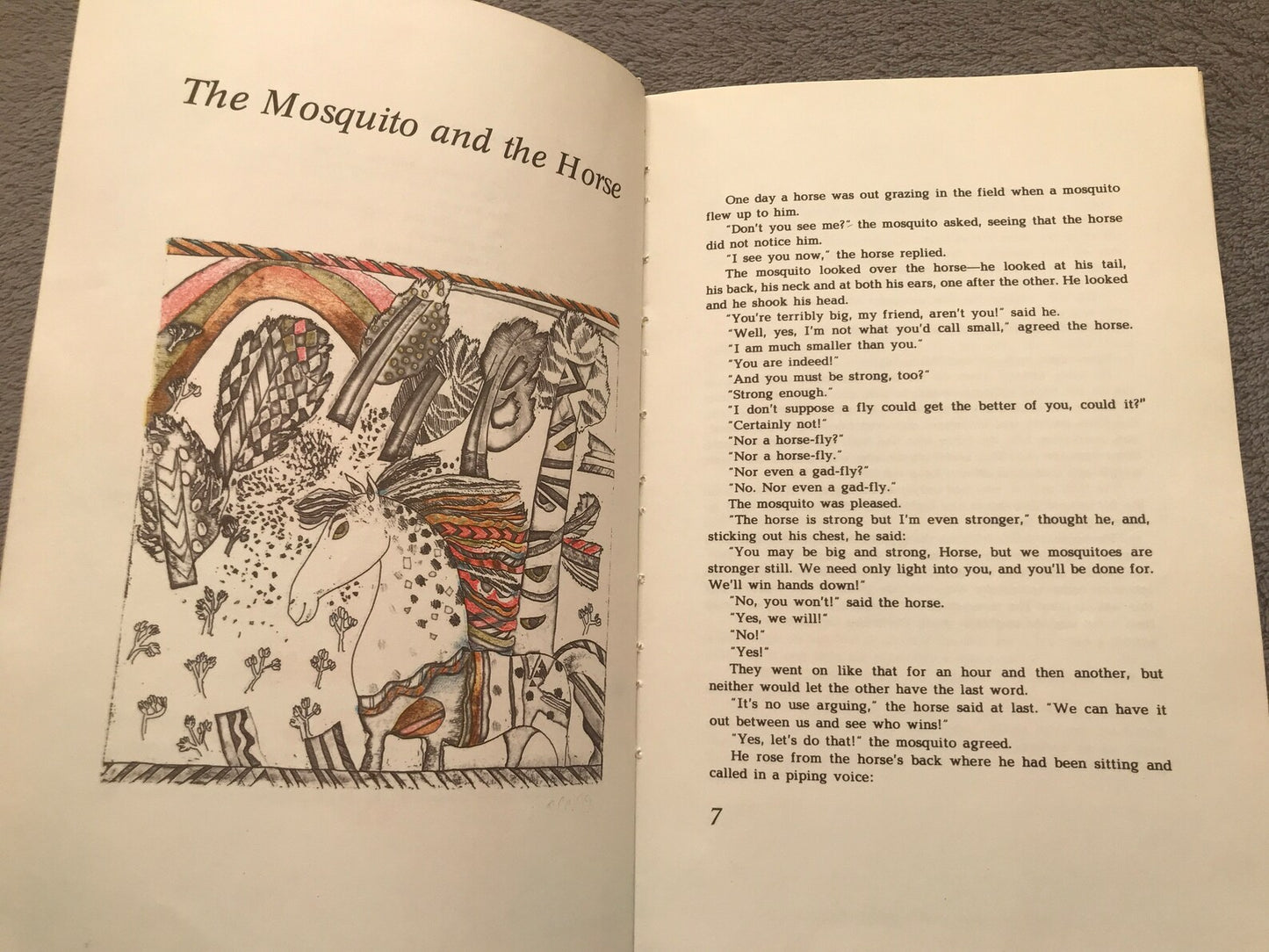 Vintage Children's Book in English - ESTONIAN FAIRY-TALES - 1981