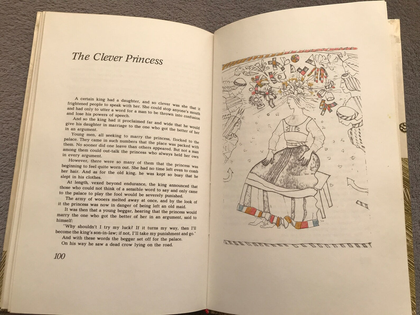 Vintage Children's Book in English - ESTONIAN FAIRY-TALES - 1981