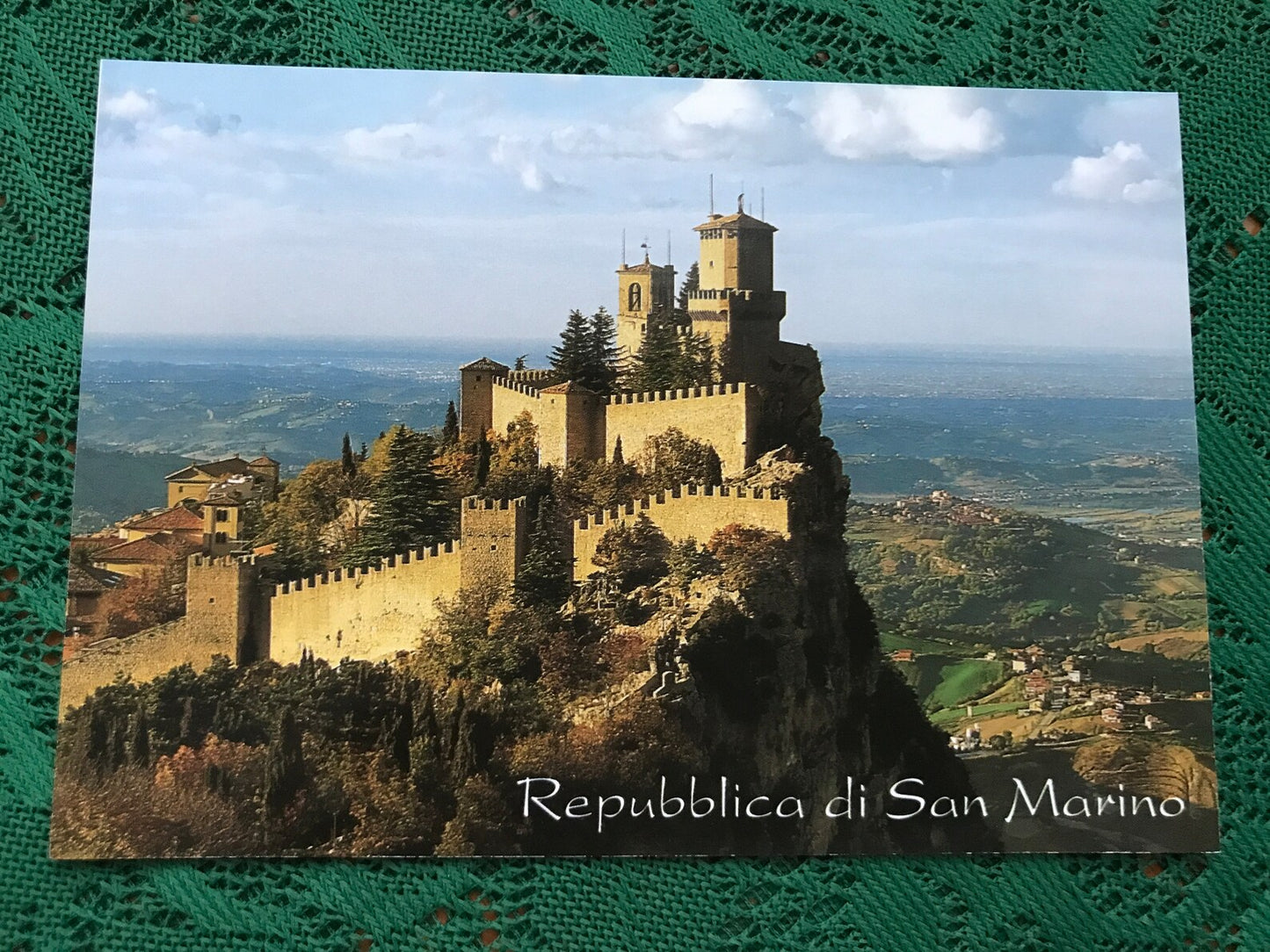 Set of 5 SAN MARINO Italy postcards from 2000s - Postcrossing viewcards