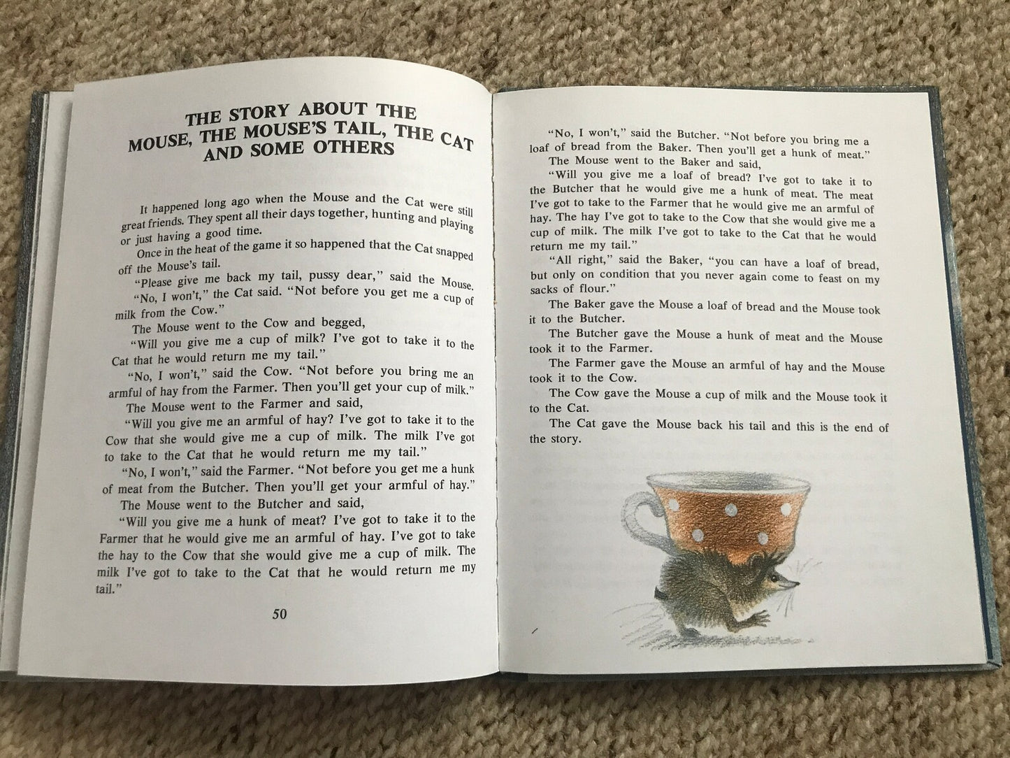 Vintage Estonian Children's Book in English - BEDTIME STORIES - 1989