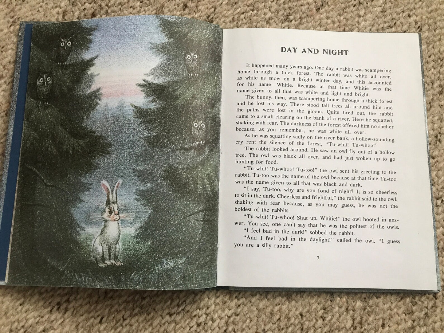Vintage Estonian Children's Book in English - BEDTIME STORIES - 1989