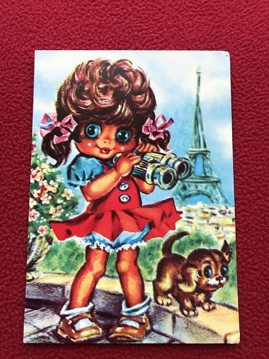 German art postcard - Artist unknown - Greeting card - 1990s - unused
