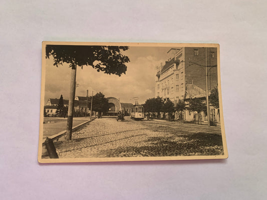 Old postcard - Antique postcard - Viipuri - Vyborg - Karelia - Railway Station - Carte Postale - early 1900s - Unused