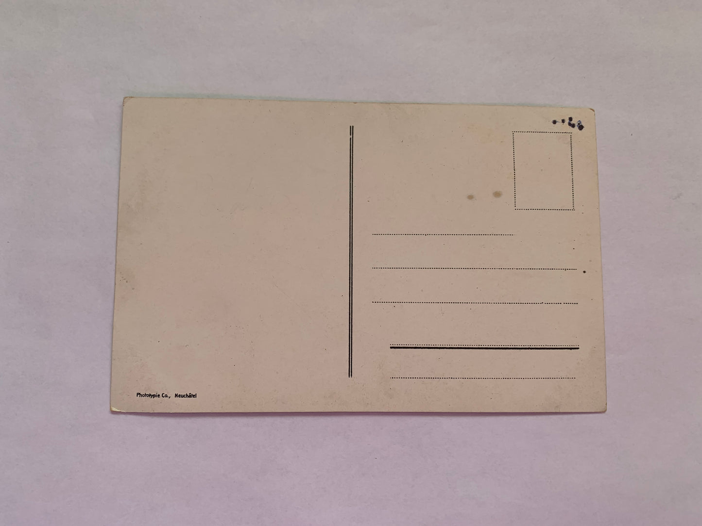 Old postcard - Antique postcard - Switzerland - Montreux - View from the lake - Suisse - Montreux vue du Lac - Carte Postale - early 1900s - Unused