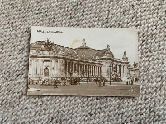 Old postcard - Antique postcard - FRANCE - Le Grand Palais - Carte Postale - Early 1900's - Unused