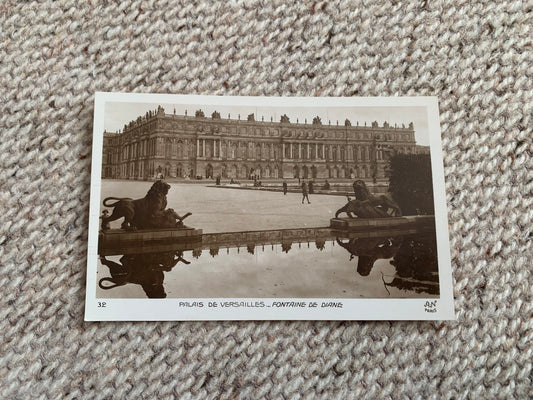 Old postcard - Antique postcard - FRANCE - PALACE OF VERSAILLES - FONTAINE DE DIANE - Carte Postale - Early 1900's - Unused