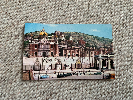 Old postcard - Antique postcard - Mexico City - Basilica de Santa Maria de Guadalupe - Carte Postale - Early 1900's - Unused