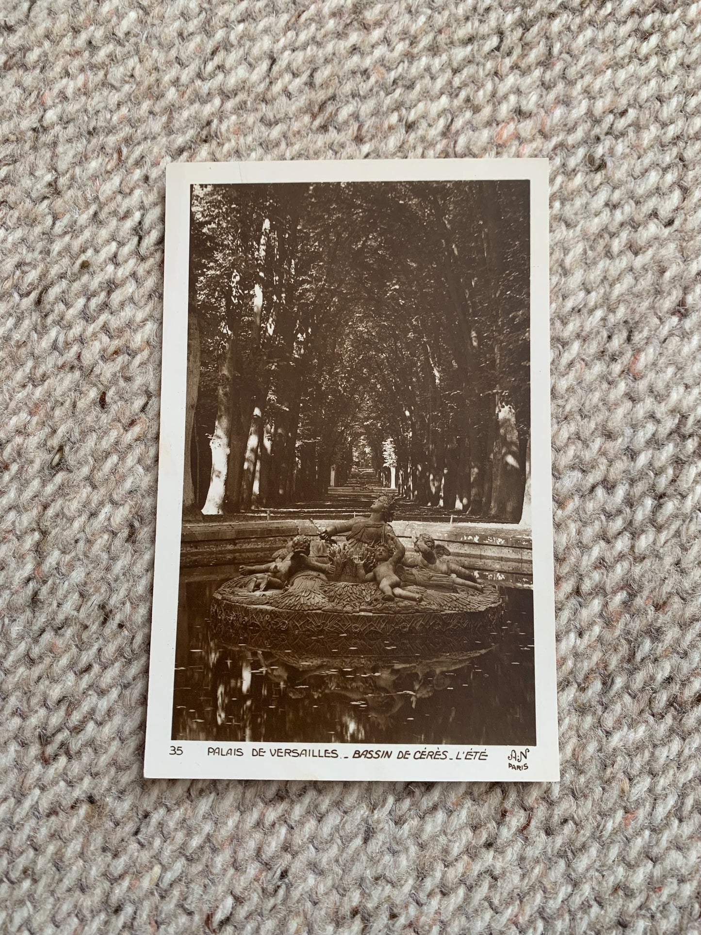 Old postcard - Antique postcard - FRANCE - PALACE OF VERSAILLES - Carte Postale - Early 1900's - Unused