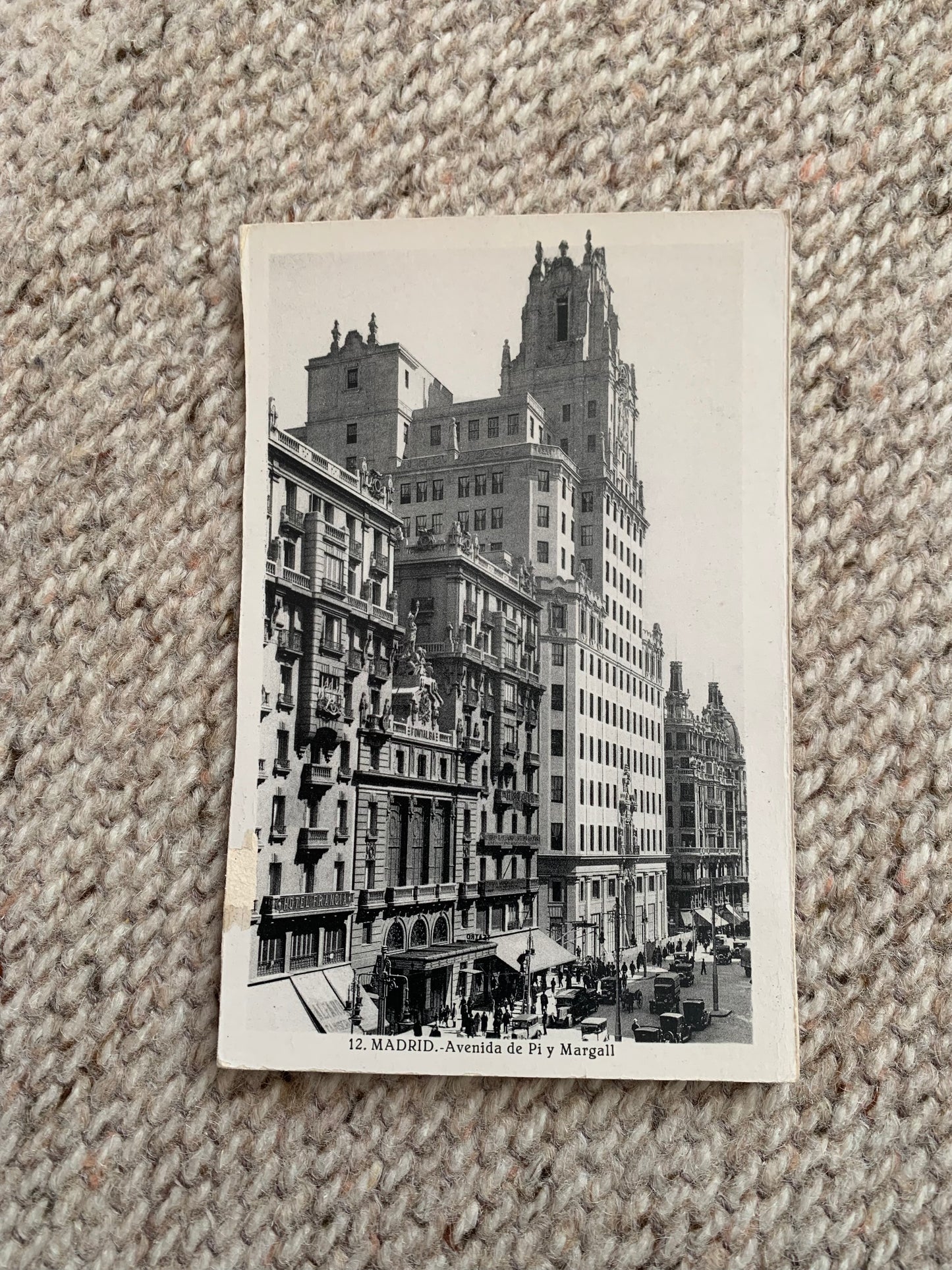 Old postcard - Antique postcard - Spain - MADRID - Avenida de Pi y Margall - Carte Postale - Early 1900's - Unused