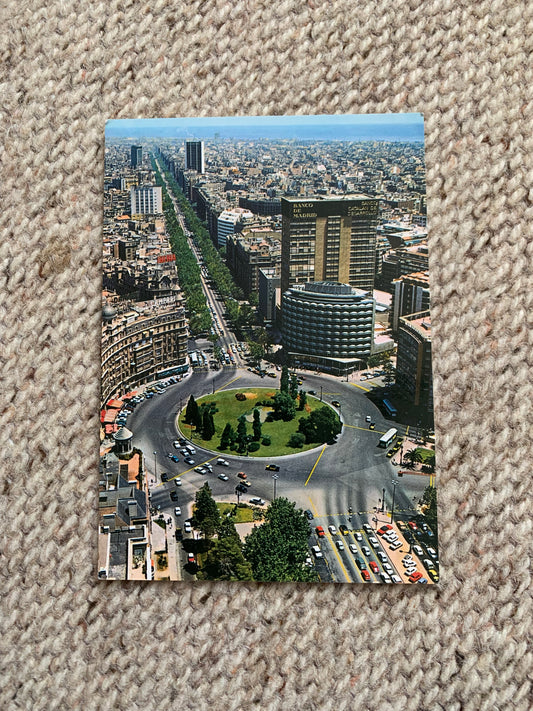 Spain postcard - BARCELONA - Plaza Francesc Macià - Francesc Macià Square - 2000's - unused