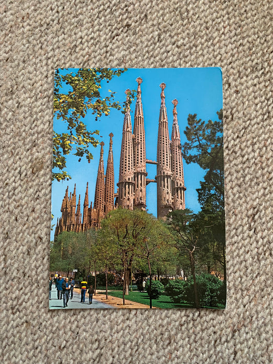 Spain postcard - BARCELONA - Expiatory Temple of the Sagrada Familia - Templo Expiatorio de la Sagrada Familia - 2000's - unused
