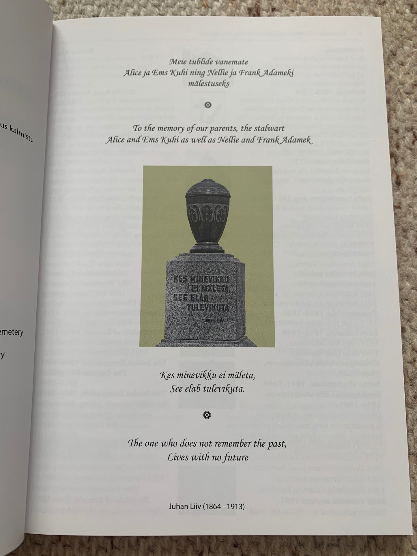 Reference book "THE CEMETERIES OF TALLINN - THE PEOPLE'S LEGACY" - Grenader Publishing - 2012 - see photos!